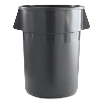 Boardwalk® Round Waste Receptacle, Plastic, 44 Gal, Gray freeshipping - TVN Wholesale